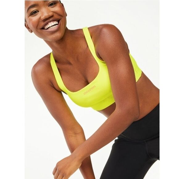 WOMEN'S ACTIVE CRISS Cross Back Sports Bra Size L - Picture 3 of 7